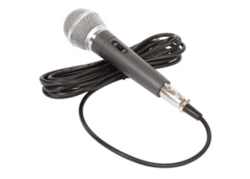 Plug-in handheld microphone & lead